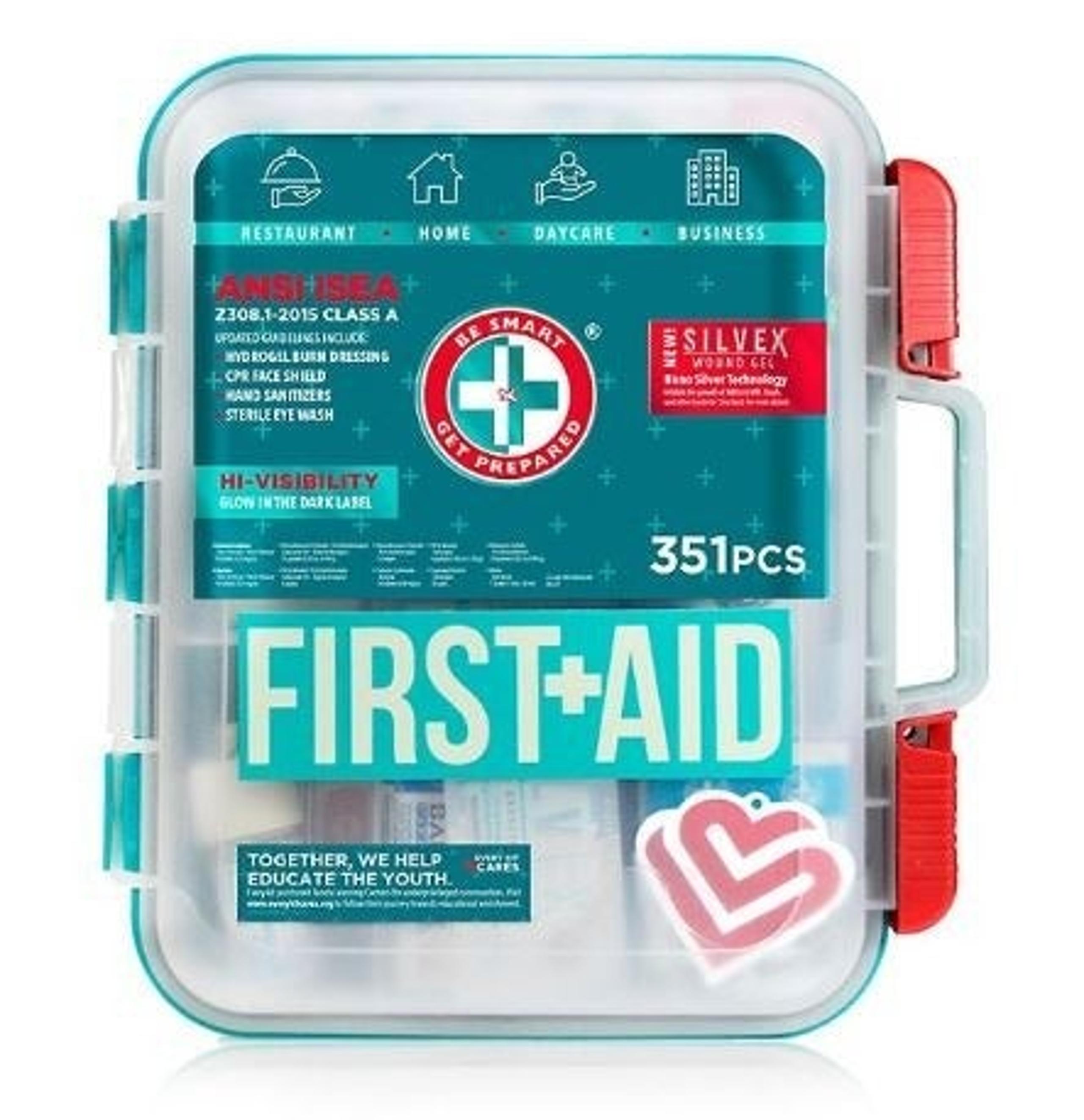 First Aid Kit 351 Pieces