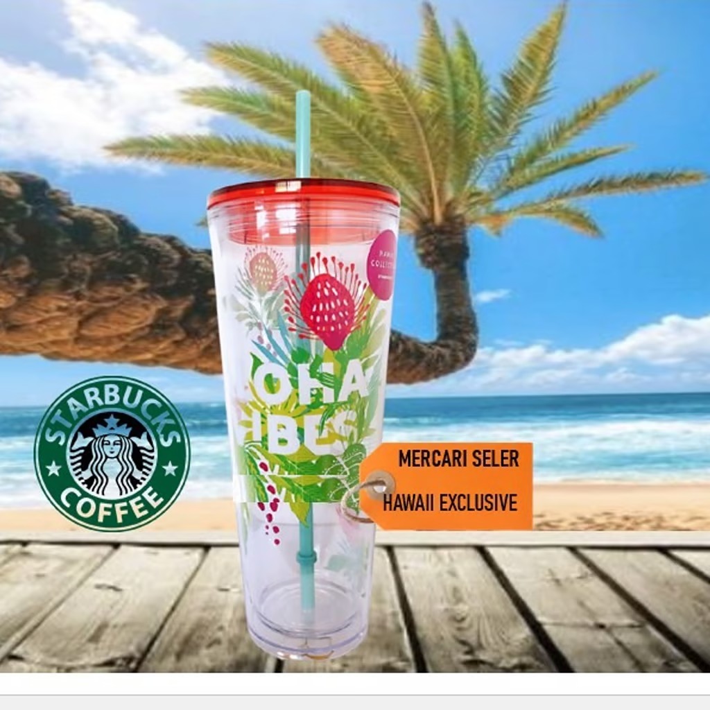 Limited edition ALOHA VIBES glass