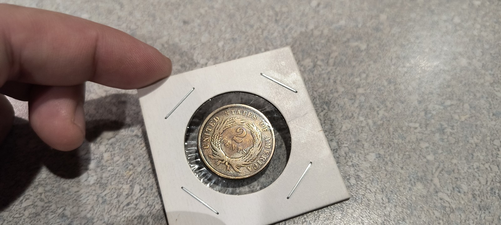 1866 2 cents
