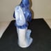 VINTAGE FIGURINES BLUE & WHITE FISHERMAN & TWO OTHER OCCUPIED JAPAN FIGURINES.