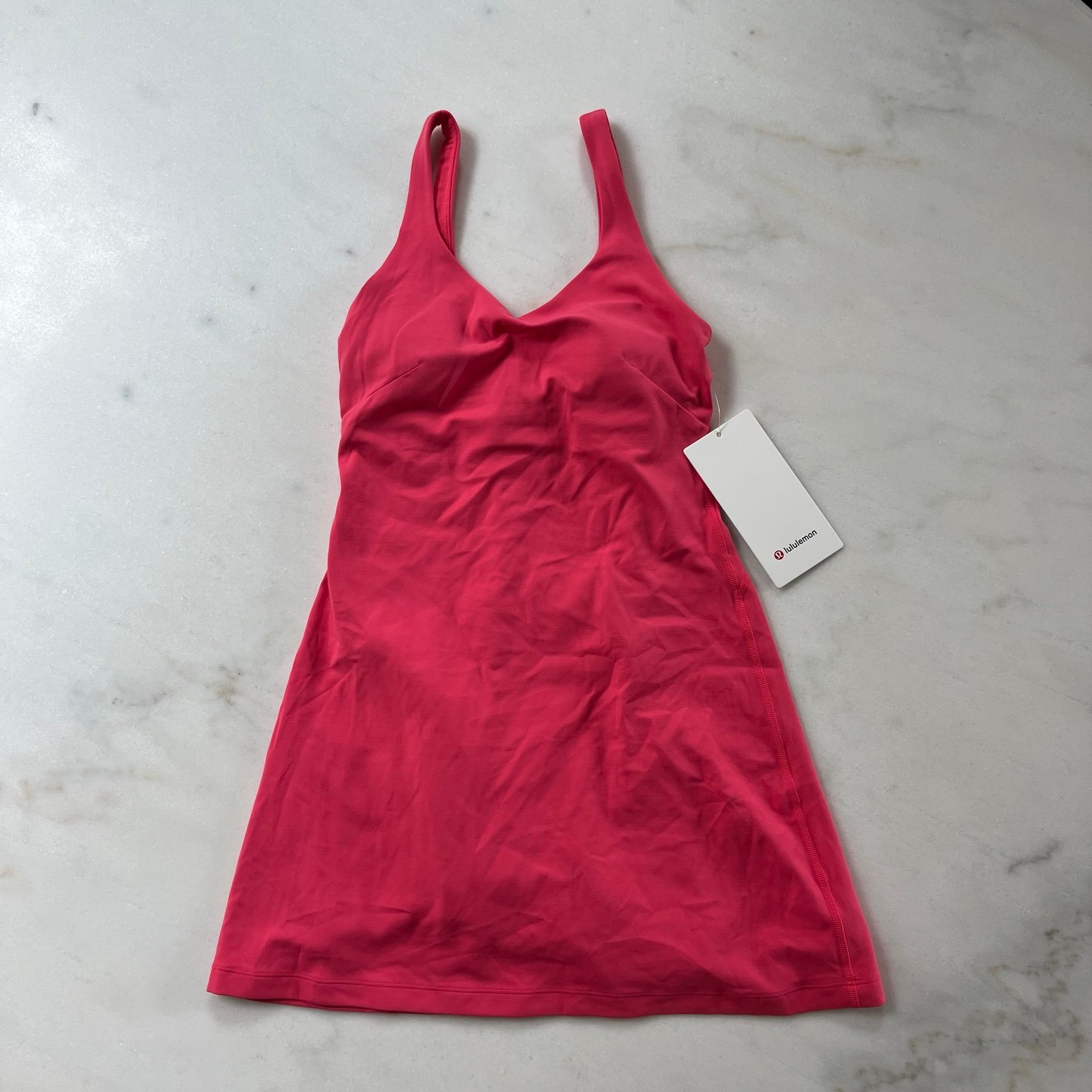 lululemon glaze pink align dress