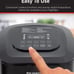 Nuwave Brio 8 Quart Digital Air Fryer