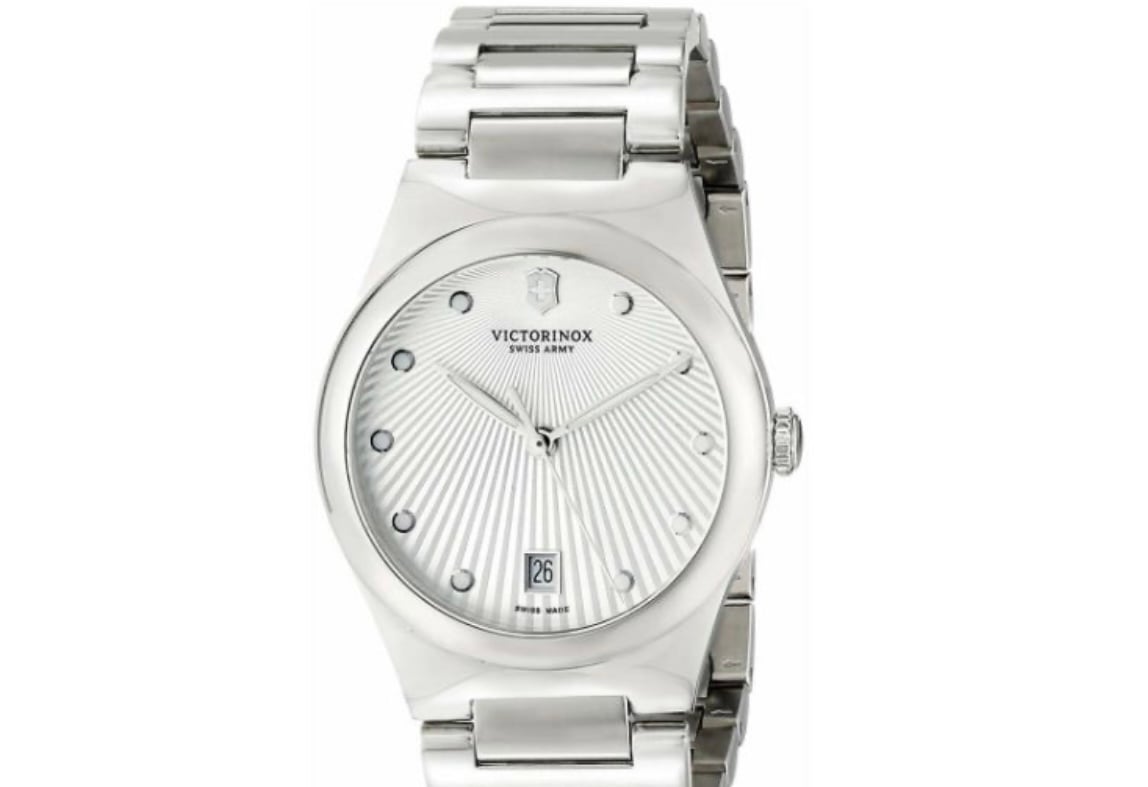 Victorinox Swiss Army 241630 Victoria Silver Dial Stainless Steel Women's Quartz