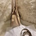 NWT Michael Kors Mercer Studio Woven Leather Crossbody Satchel Soft Pink