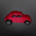 Vintage 1988 Hot Wheels VW Beetle Bug Pearl Pink Volkswagen Mattel Diecast
