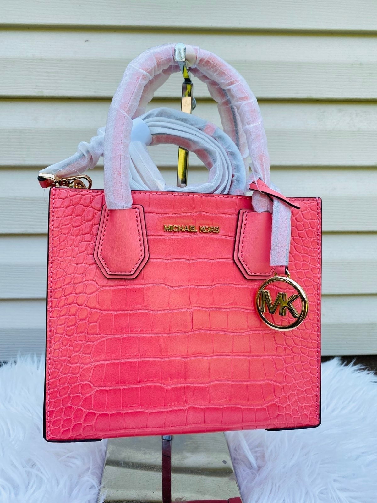 Michael Kors purse small Mercer leather shoulder bag