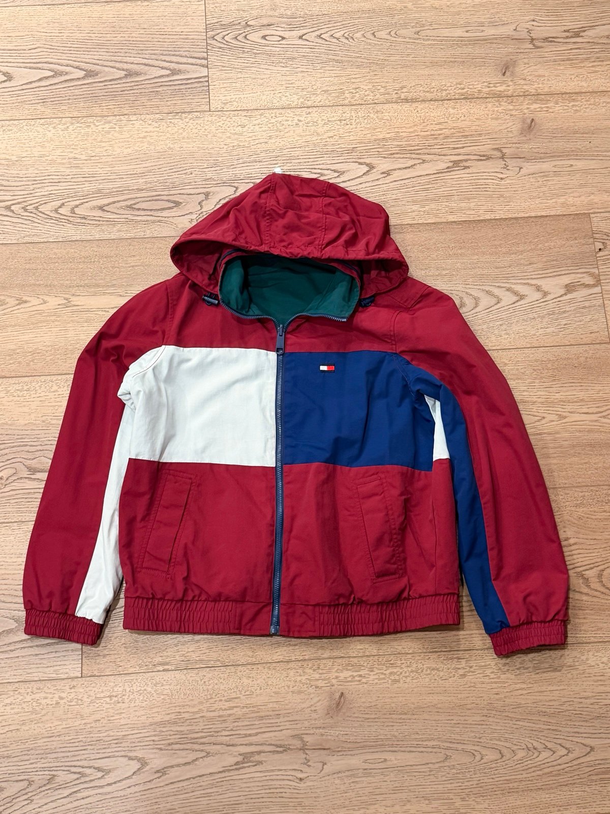 Vintage Tommy Hilfiger Windbreaker Reversible Jacket