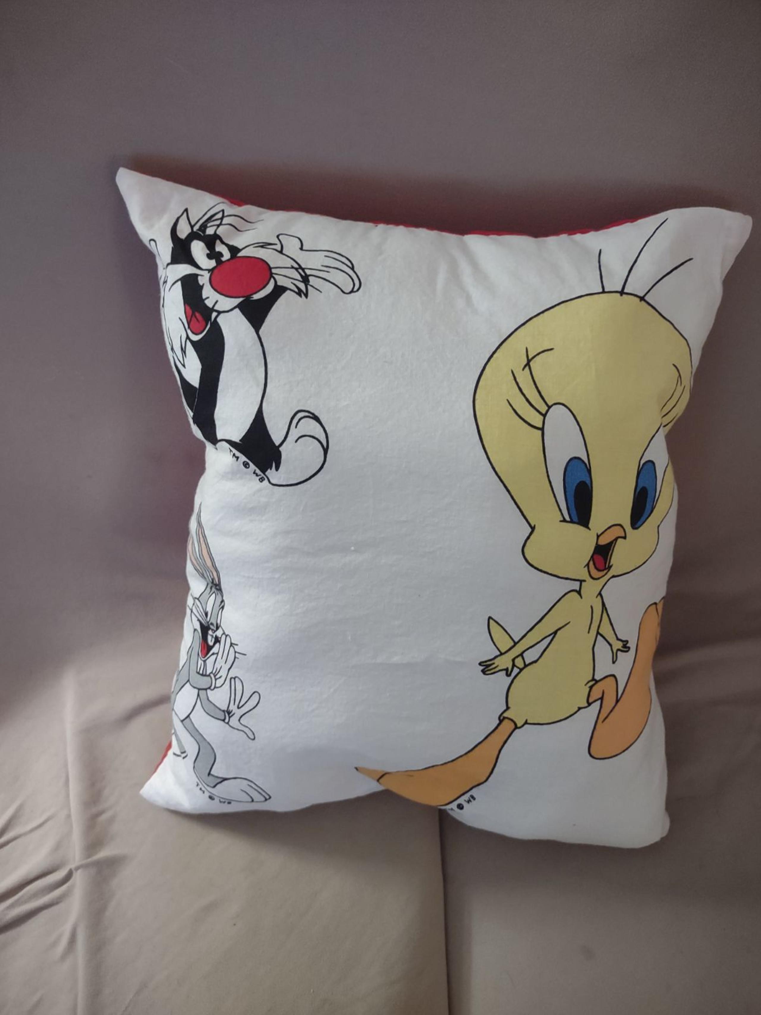 Handmade Looney Tunes pillow