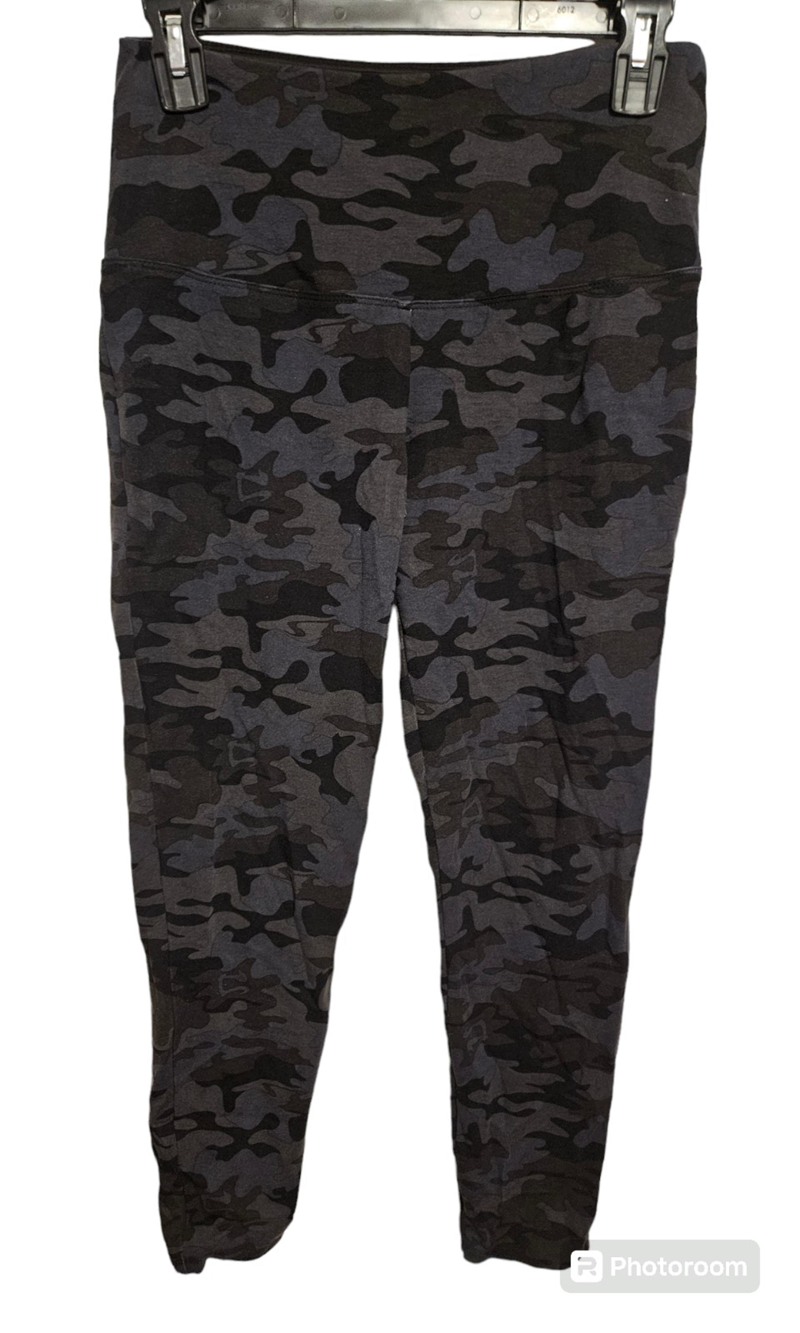 Rachel Zoe Gray Camo Tummy Control Leggings Women Size Medium