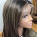22 brown Straight Lace Front wig NEW