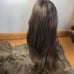 22 brown Straight Lace Front wig NEW