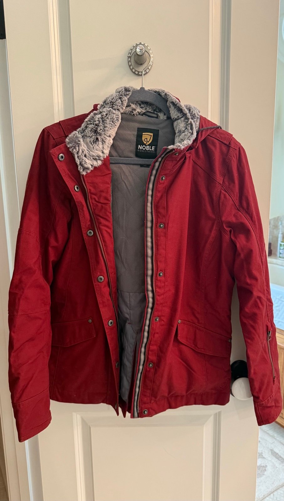 Noble Equestrian Stable Ready Canvas Jacket size M