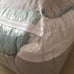 8 pc king Arlie comforter set seafoam/gr