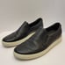 Ecco Soft 7 Woven Slip On Sneakers Womens Shoes Black Leather Croc US 8.5 EU 39