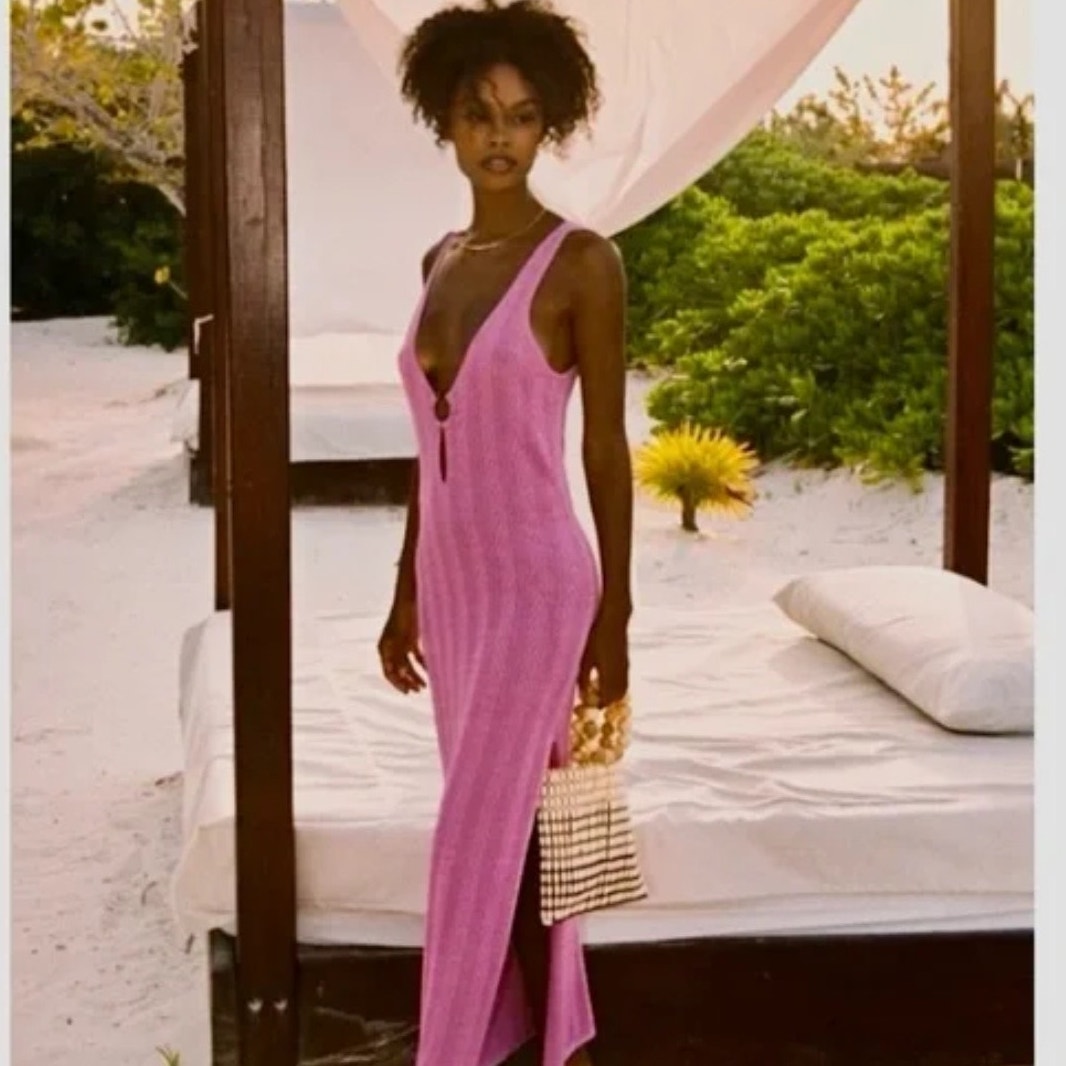 NWT! L*Space Tricia Maxi Dress in Rosebud - Size Small