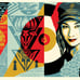 New Obey Raise the Level Signed Print XX/550 24x36 Shepard Fairey 2019 MINT