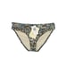 ST. John Swimsuit Bottoms Women’s Size 2 NWT Animal Print Blue Gold