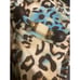 ST. John Swimsuit Bottoms Women’s Size 2 NWT Animal Print Blue Gold