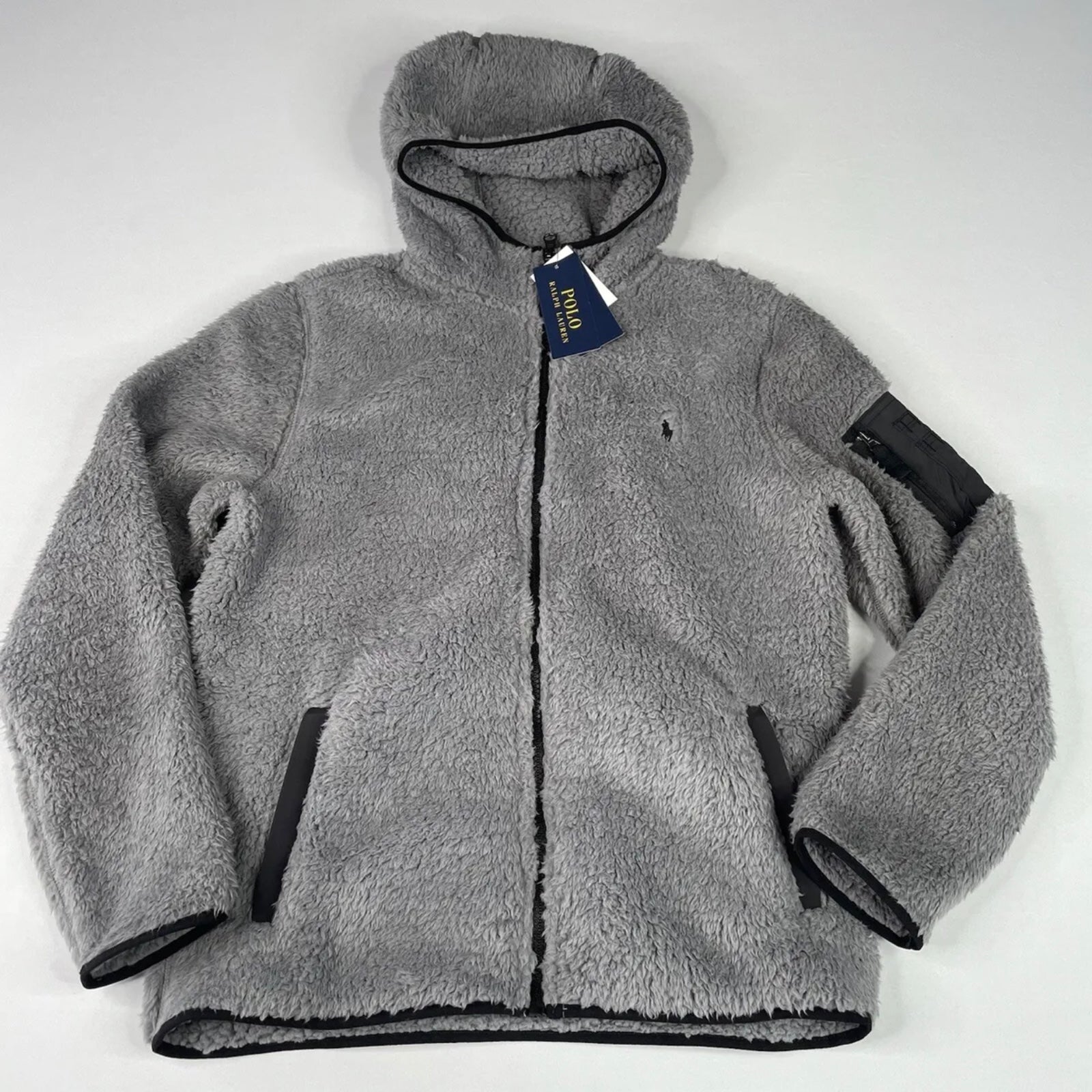 Polo Ralph Lauren Boys XL Teddy Sherpa Fleece Jacket