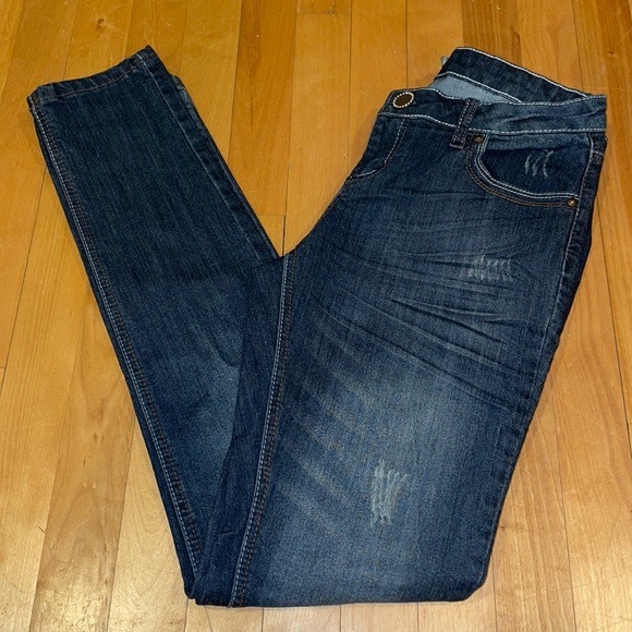Women’s Z Curve by ZCO Premium Bling Blue Jeans Size 5/6