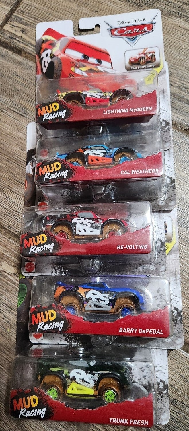 Disney Pixar Mud Racing.