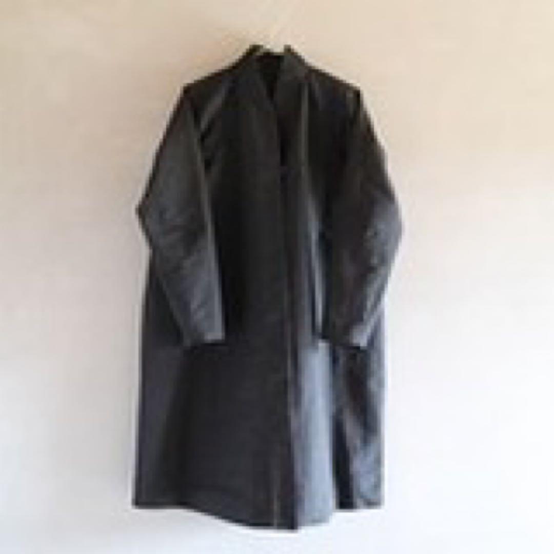 Emiowas Long Jacket (Linen Cotton Charcoal) Size M