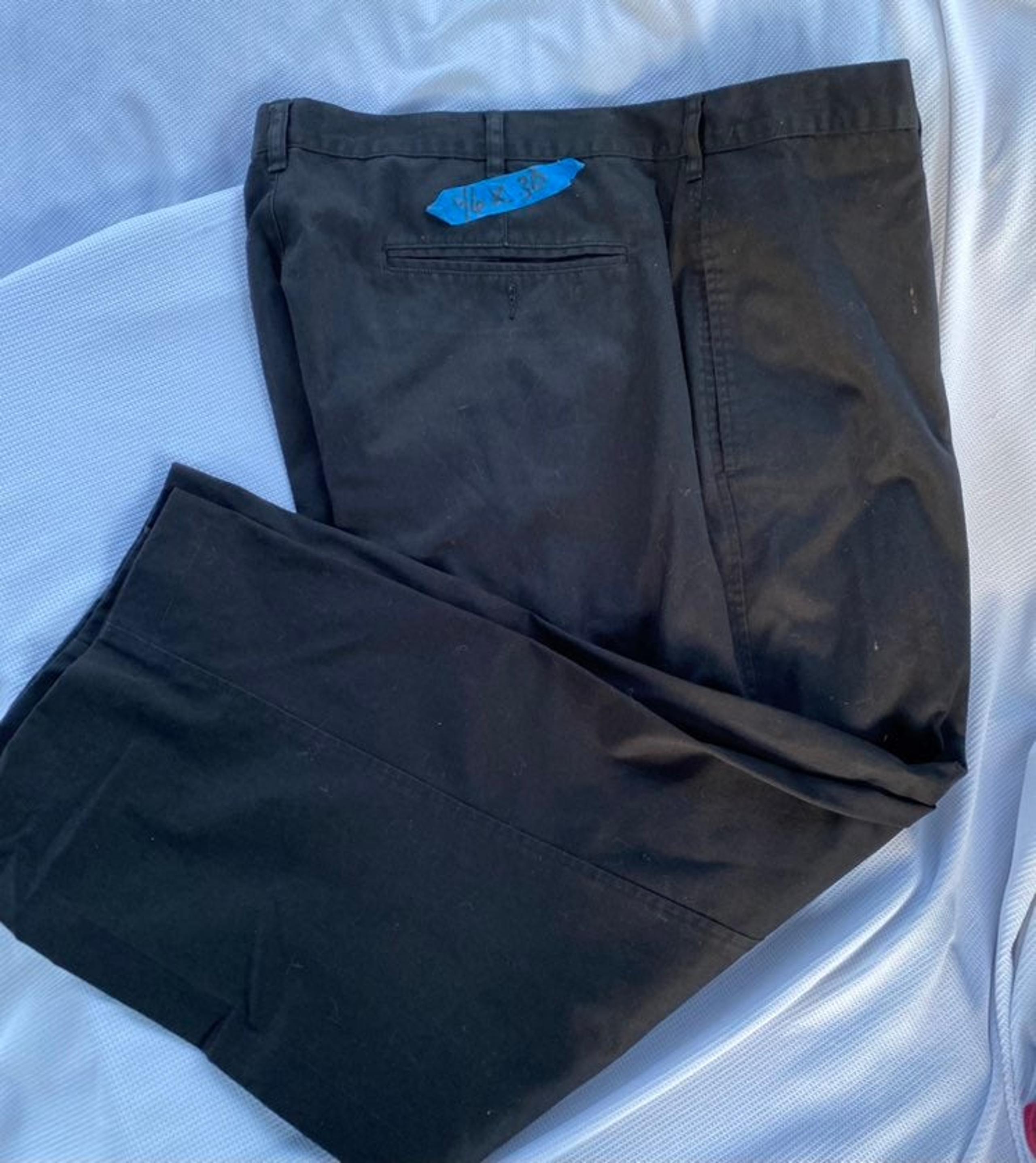 pants men Black Chinos