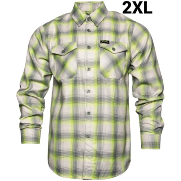 DIXXON Flannel x METALLICA..AND JUSTICE FOR ALL Collab Flannel Shirt - Men's 2XL