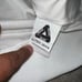 PALACE SKATEBOARDS ELTON JOHN VELOUR TRACK TOP WHITE SIZE LARGE NWOT