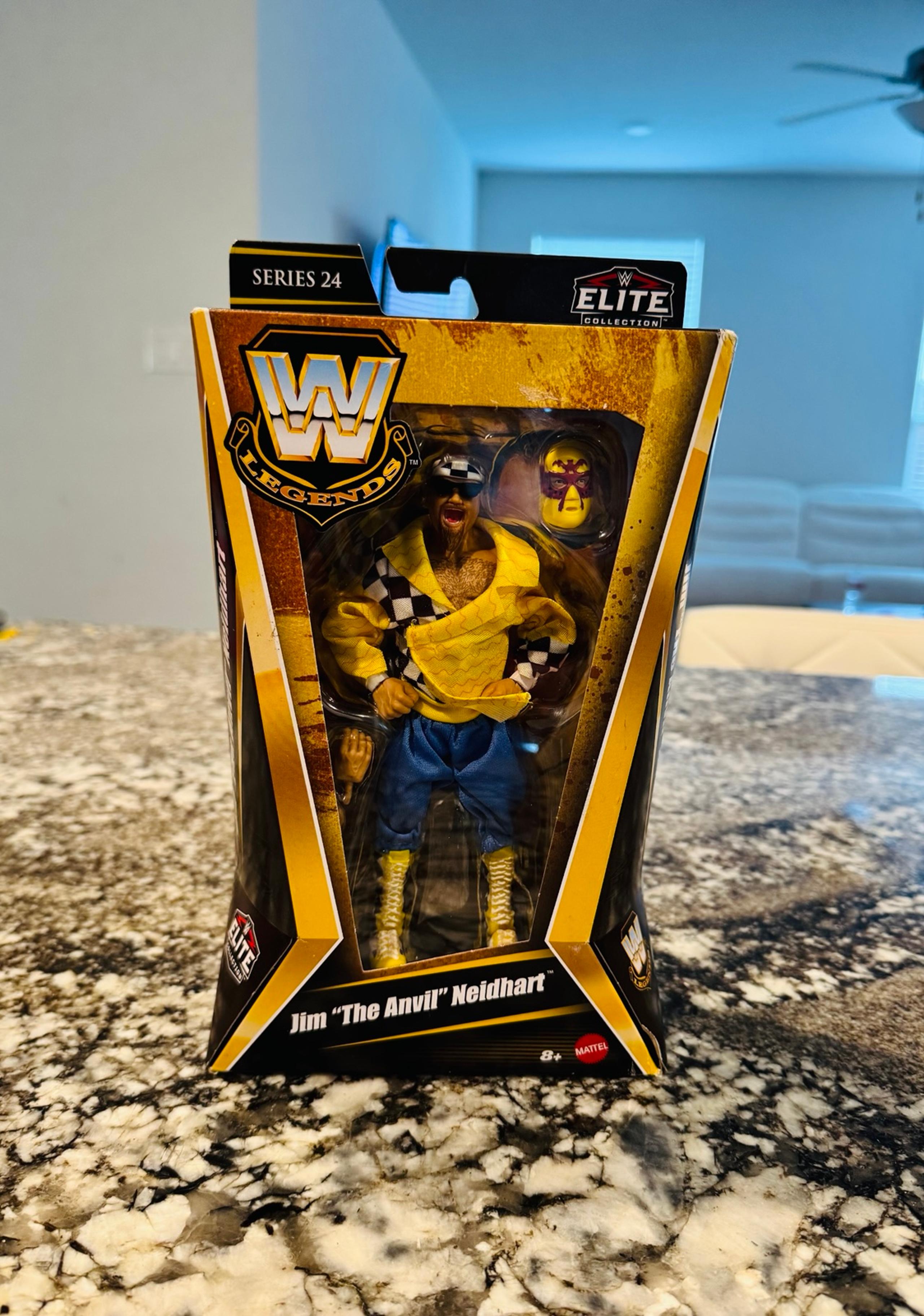 Jim “The Anvil” Neidhart Legends Elite Series 24 WWE Action Figure