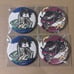 397. Bungo Stray Dogs Dazai & Chuuya can badge set 太宰治　中原中也　缶バッジ