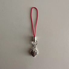 charmStrawberry phone charm