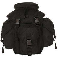 NEW Tactical Military Style Recon Mission 6 Compt MOLLE Butt Pack - SWAT BLACK