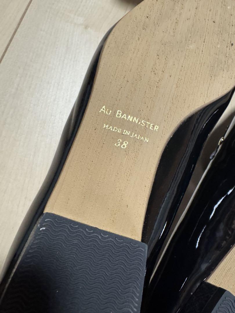 Brand new ♡ Au BANNISTER Enamel BLACK 38 - Loafers