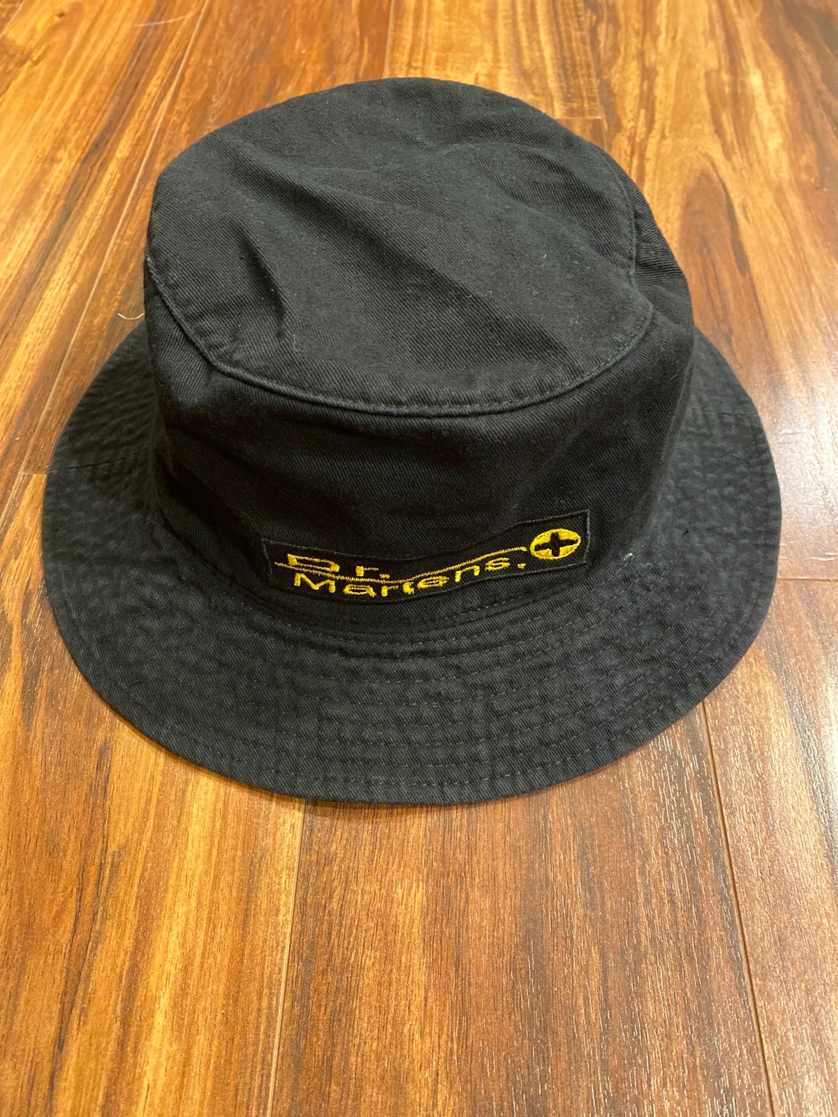 Black Dr. Martens bucket hat