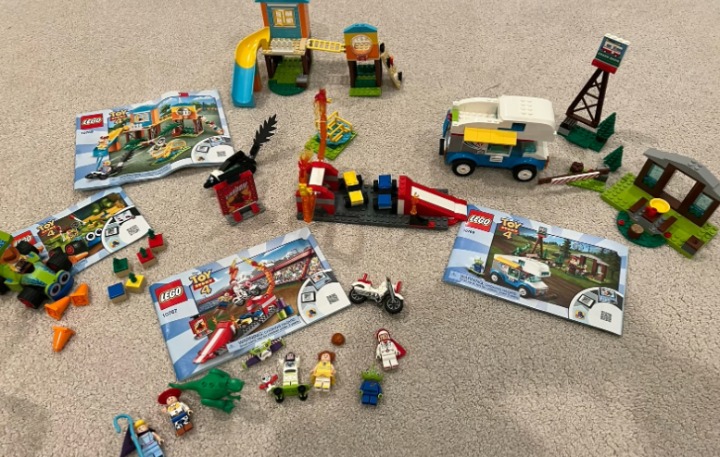 Lego Toy Story 4 Lot 10769 10767 10766 10768