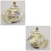 MacKenzie Childs Teapot with Lid Honeymoon Lemon Curd Floral Pink Yellow White
