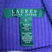 Lauren Ralph Lauren Purple Ribbed Turtleneck Sweater XL