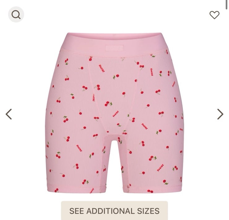 Skims Soft Lounge Cherry Boxer