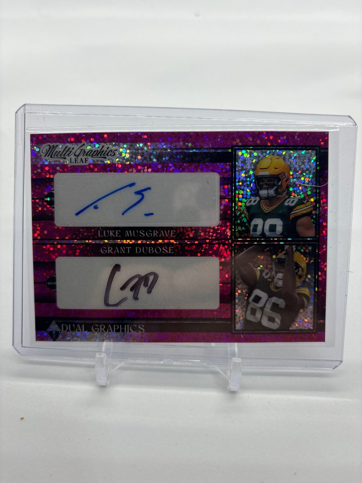 Leaf Multi Graphics Luke Musgrave and Grant Dubose Dual Auto Pink 5/7