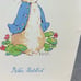 Vintage Beatrix Potter Peter Rabbit Wood Waste Basket Wastebasket