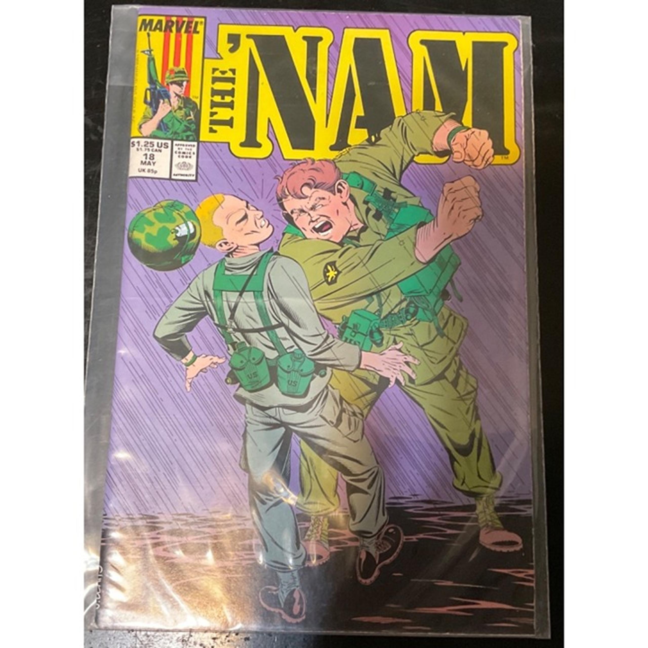 Marvel The Nam 18 May Comic Book Vintage