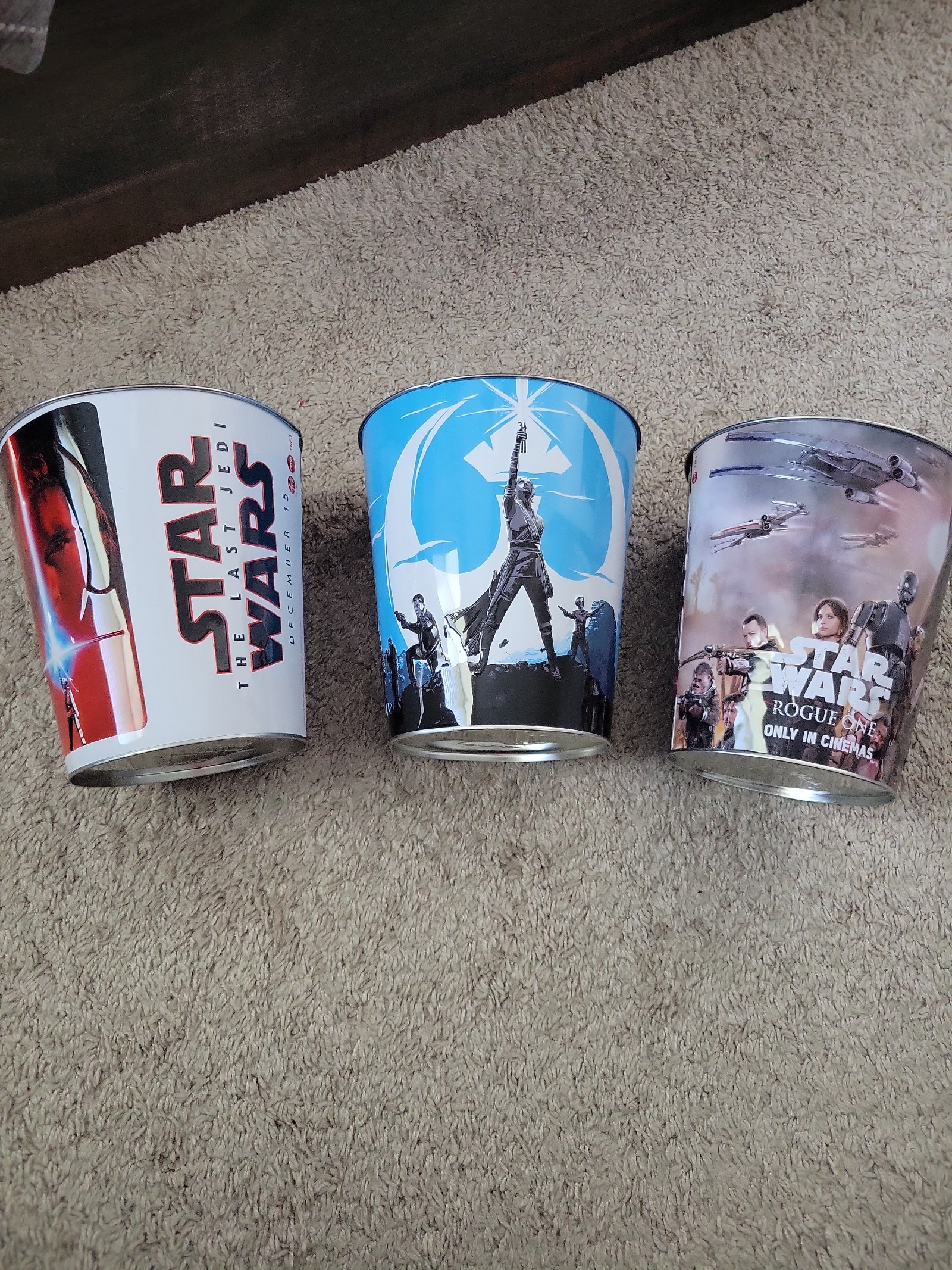 Star Wars Popcorn Buckets