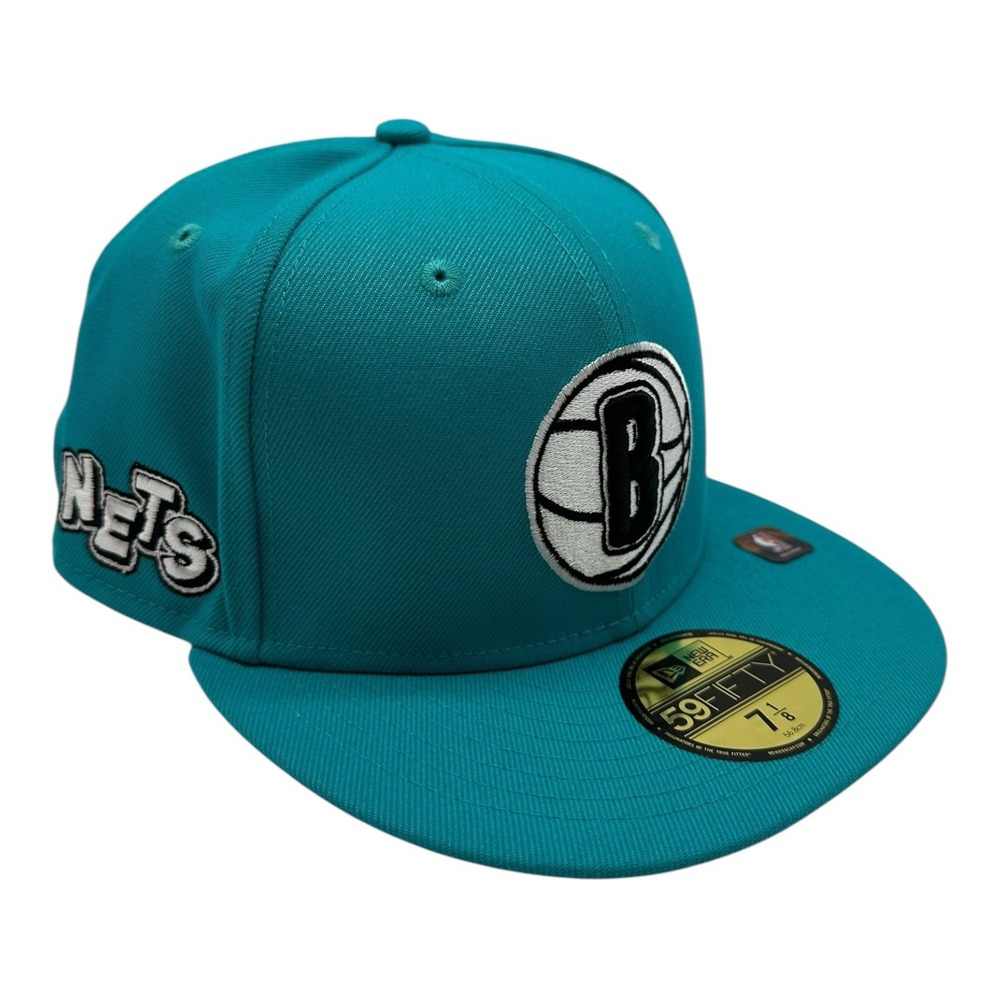 New Era 59Fifty Brooklyn Nets Hat Cap 7 1/8 2023 City Edition NBA Basketball