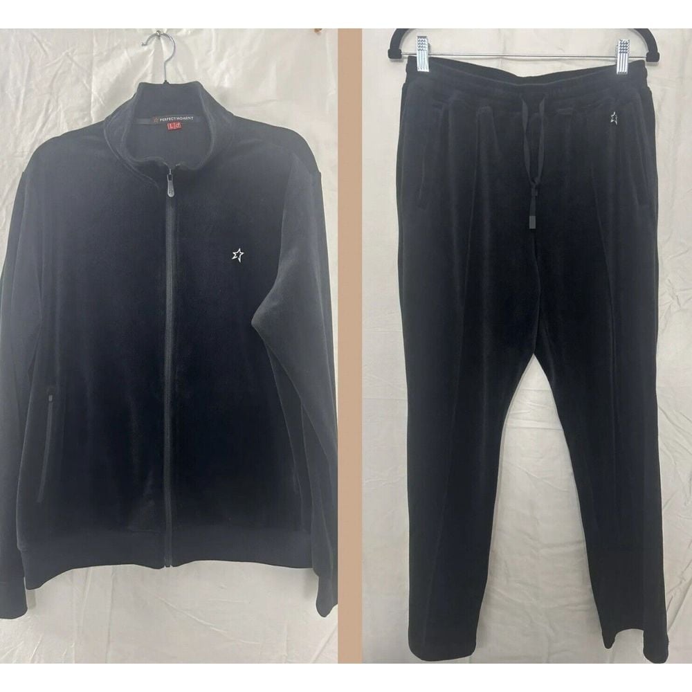 Perfect Moment Athletic 70s Y2K Retro Track Set Jacket L Pants M Set Athleisure