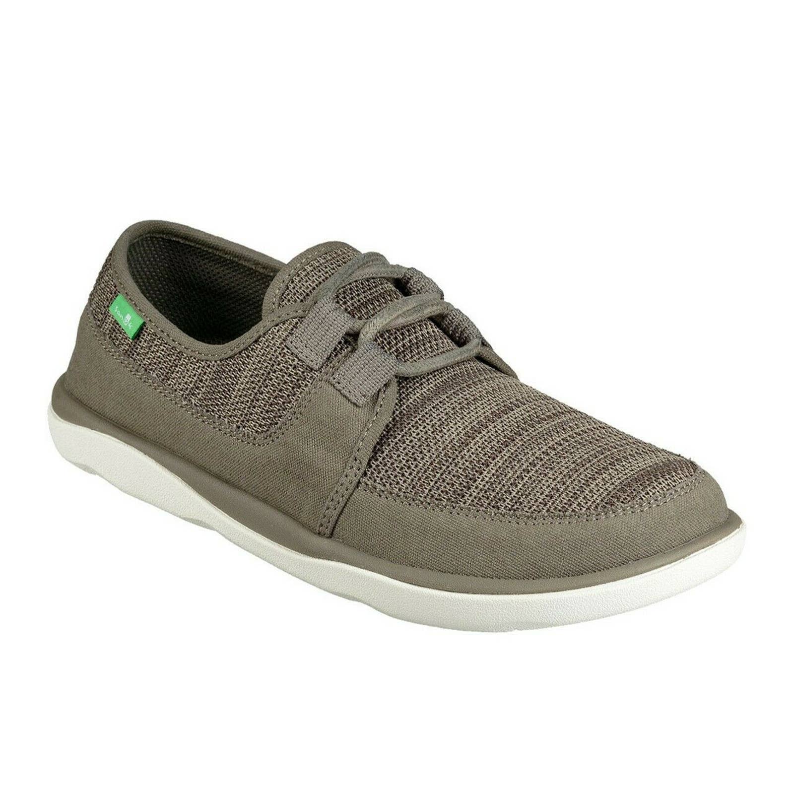 Sanuk What A Tripper Low Shoes Mens 8 Sidewalk Surfer Natural Mesh 1099390