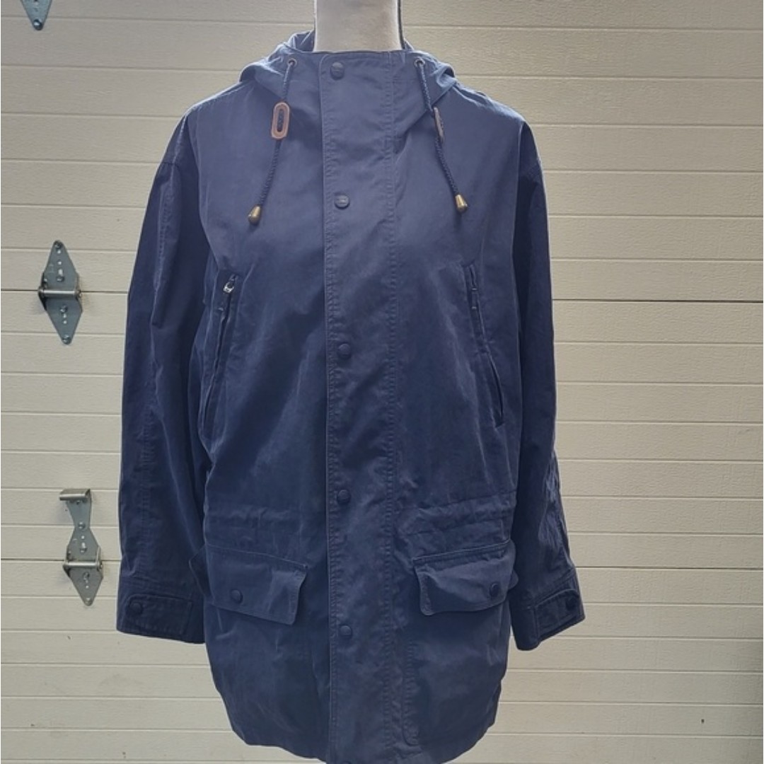 VTG LL Bean Longline Hooded Parka Jacket Size M