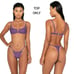 Fae Swim GYPSY Bikini Top - Violeta - Size Large