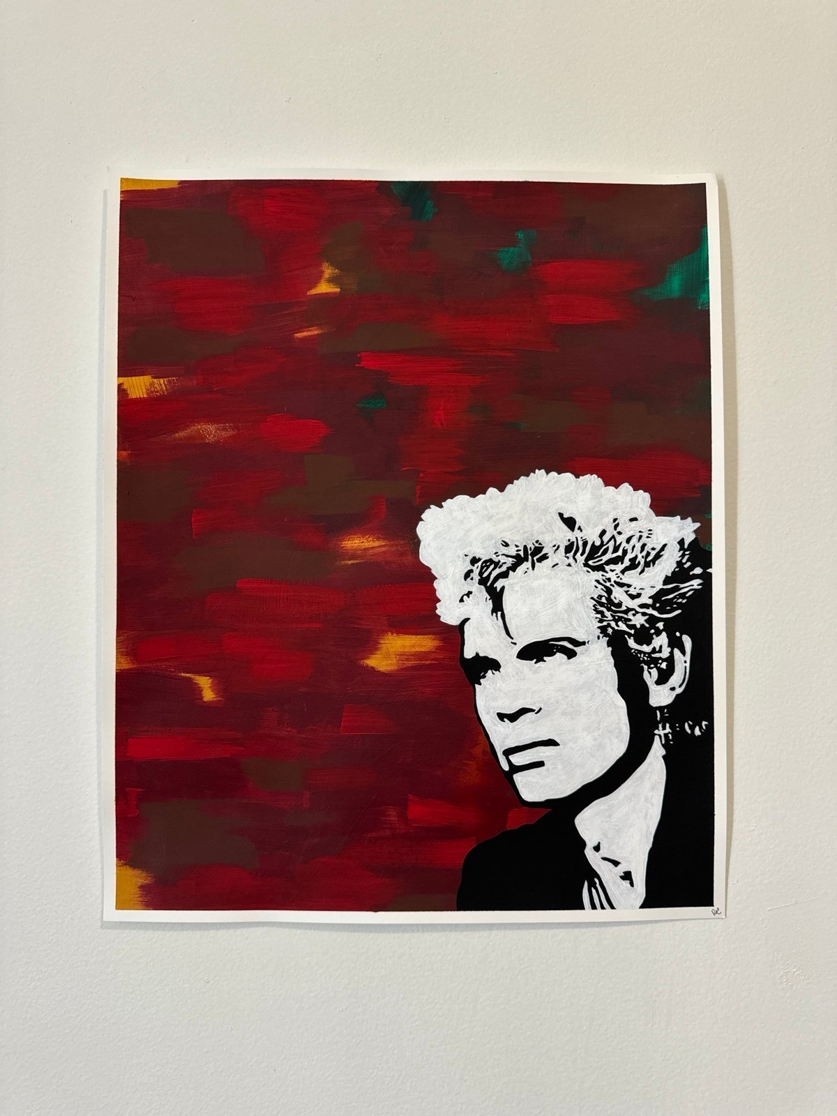 Billy Idol Painting