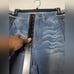 Evisu Jogger Jean Women's Pants Colorblock Two Tone Large Pocket Logo Y2K Sz S